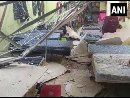 Chhattisgarh: 10 jawans injured after storm hits CRPF camp in Jagdalpur | Chhattisgarh: 10 jawans injured after storm hits CRPF camp in Jagdalpur