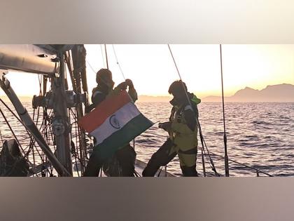 INSV Tarini to return to Indian shores after 17000NM voyage | INSV Tarini to return to Indian shores after 17000NM voyage INSV Tarini to return to Indian shores after 17000NM voyage | INSV Tarini to return to Indian shores after 17000NM voyage