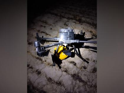 BSF shot down Pakistani drone carrying narcotics near International border in Punjab | BSF shot down Pakistani drone carrying narcotics near International border in Punjab