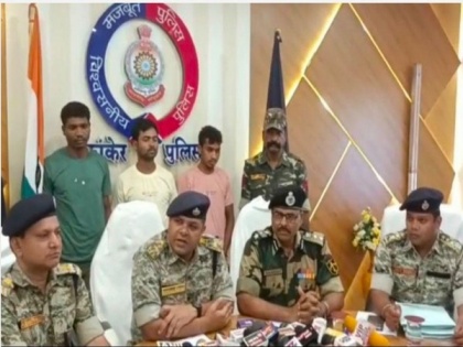 Chhattisgarh: Security forces arrest three Naxals in Kanker | Chhattisgarh: Security forces arrest three Naxals in Kanker
