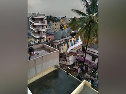Karnataka: Building collapses in Bengaluru after heavy rains lash city, no casualties reported | Karnataka: Building collapses in Bengaluru after heavy rains lash city, no casualties reported