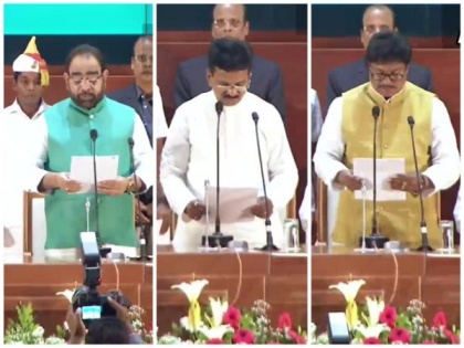 Odisha: Three new ministers sworn into CM Naveen Patnaik's cabinet today | Odisha: Three new ministers sworn into CM Naveen Patnaik's cabinet today