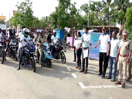 Tamil Nadu: Motorcycle rally held in Ramanathapuram as part of Sea Cow Day celebrations | Tamil Nadu: Motorcycle rally held in Ramanathapuram as part of Sea Cow Day celebrations