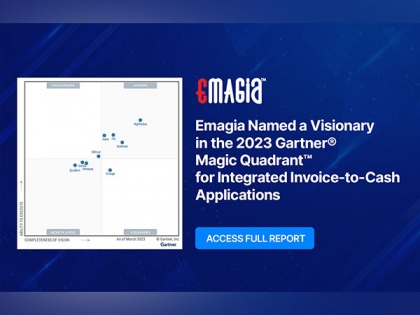 Emagia Named a Visionary in the 2023 Gartner Magic Quadrant for Integrated Invoice-to-Cash Applications | Emagia Named a Visionary in the 2023 Gartner Magic Quadrant for Integrated Invoice-to-Cash Applications