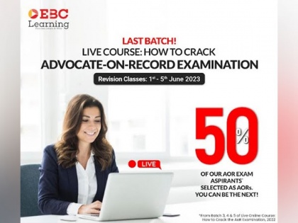 How to Crack the Advocate-on-Record Examination: A Live Online Course by EBC Learning | How to Crack the Advocate-on-Record Examination: A Live Online Course by EBC Learning