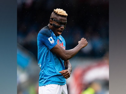 Napoli's striker Victor Osimhen unhappy after being substituted in match against Inter Milan | Napoli's striker Victor Osimhen unhappy after being substituted in match against Inter Milan
