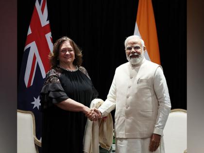 PM Modi meets executive chairman of Hancock Prospecting Rinehart during his Australia visit | PM Modi meets executive chairman of Hancock Prospecting Rinehart during his Australia visit PM Modi meets executive chairman of Hancock Prospecting Rinehart during his Australia visit | PM Modi meets executive chairman of Hancock Prospecting Rinehart during his Australia visit