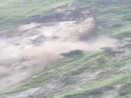 Landslide in Himachal Pradesh's Lahaul Spiti: no casualties reported | Landslide in Himachal Pradesh's Lahaul Spiti: no casualties reported