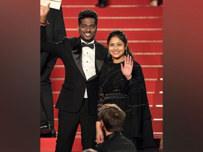 'Jawan' director Atlee makes red carpet debut with wife Priya at Cannes 2023 | 'Jawan' director Atlee makes red carpet debut with wife Priya at Cannes 2023