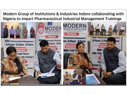 Modern Group of Institutions Collaborates with Nigeria for Training &amp; Development in "Pharmaceutical Industrial Management" | Modern Group of Institutions Collaborates with Nigeria for Training &amp; Development in "Pharmaceutical Industrial Management"