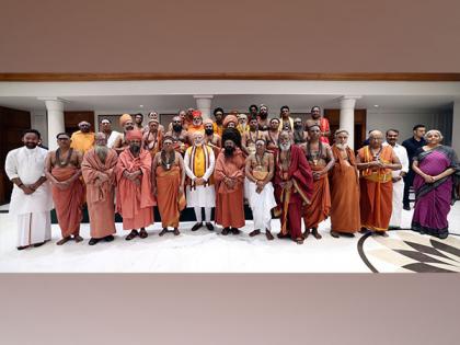 "Feel blessed...": PM Modi after meeting Adheenams on new Parliament building inauguration eve | "Feel blessed...": PM Modi after meeting Adheenams on new Parliament building inauguration eve
