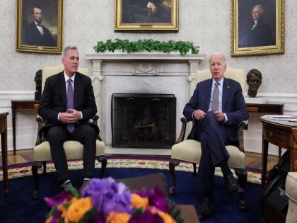 Biden, McCarthy reach 'agreement in principle' to raise debt ceiling | Biden, McCarthy reach 'agreement in principle' to raise debt ceiling