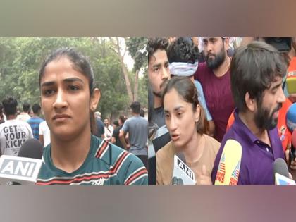 "There will be 'Satyagraha' of women wrestlers...": Indian wrestler Sangeeta Phogat | "There will be 'Satyagraha' of women wrestlers...": Indian wrestler Sangeeta Phogat
