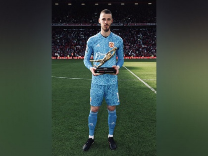 David de Gea wins Golden Glove Award for Premier League 2022/23 season | David de Gea wins Golden Glove Award for Premier League 2022/23 season