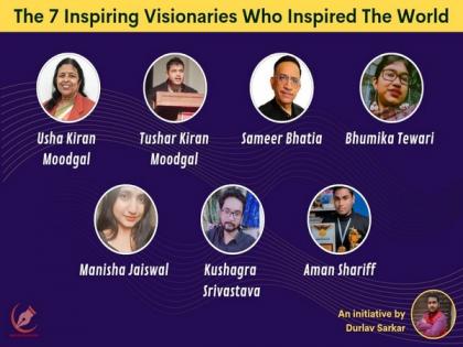 The 7 inspiring visionaries who inspired the world ft INKZOID FOUNDATION | The 7 inspiring visionaries who inspired the world ft INKZOID FOUNDATION