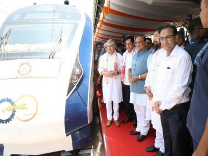 Vande Bharat train to help realise 'transformation through transportation' goal of PM Modi: Assam CM | Vande Bharat train to help realise 'transformation through transportation' goal of PM Modi: Assam CM
