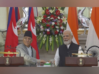PM Modi, Nepal counterpart Dahal jointly flag off cargo train from Bathnaha to Nepal | PM Modi, Nepal counterpart Dahal jointly flag off cargo train from Bathnaha to Nepal