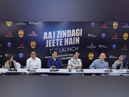 Musical Anthem: "Aaj Zindagi Jeete Hain" launched by Music Composer Duo Salim-Sulaiman in collaboration with Tata Memorial Centre and Delhi Police | Musical Anthem: "Aaj Zindagi Jeete Hain" launched by Music Composer Duo Salim-Sulaiman in collaboration with Tata Memorial Centre and Delhi Police