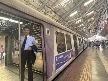 Japanese ambassador Hiroshi Suzuki takes ride in Mumbai local, explores markets | Japanese ambassador Hiroshi Suzuki takes ride in Mumbai local, explores markets Japanese ambassador Hiroshi Suzuki takes ride in Mumbai local, explores markets | Japanese ambassador Hiroshi Suzuki takes ride in Mumbai local, explores markets