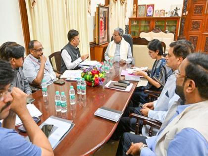 Karnataka: Ahead of Cabinet meeting, CM Siddaramaiah meets with senior officials on roll out of 5 guarantees | Karnataka: Ahead of Cabinet meeting, CM Siddaramaiah meets with senior officials on roll out of 5 guarantees