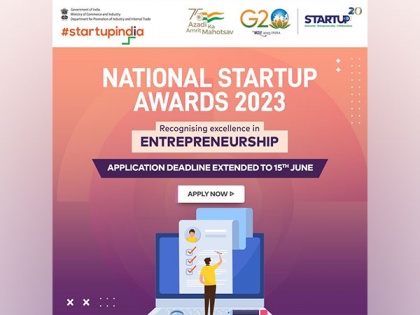 National Startup Awards 2023 applications deadline extended till June 15 | National Startup Awards 2023 applications deadline extended till June 15