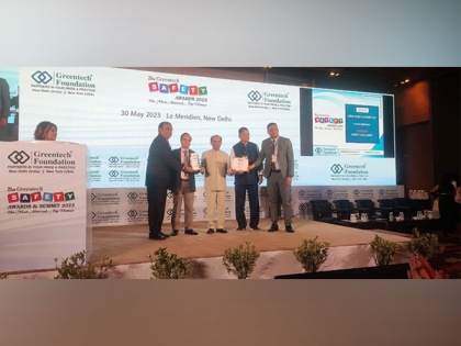 JSP Patratu bags Green Tech Safety Award 2023 for its commitment on workplace safety | JSP Patratu bags Green Tech Safety Award 2023 for its commitment on workplace safety