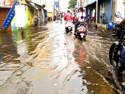 Tamil Nadu: Heavy rains cause waterlogging in parts of Coimbatore | Tamil Nadu: Heavy rains cause waterlogging in parts of Coimbatore