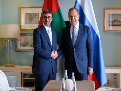 UAE's Abdullah bin Zayed meets Russian foreign minister on sidelines of 'friends of brics' meeting | UAE's Abdullah bin Zayed meets Russian foreign minister on sidelines of 'friends of brics' meeting