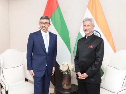 Jaishankar meets his UAE counterpart on sidelines of 'Friends of BRICS' meeting | Jaishankar meets his UAE counterpart on sidelines of 'Friends of BRICS' meeting