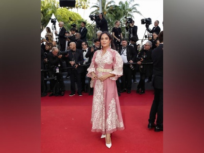 Richa Chadha drops pictures of her Cannes look in pink dress gifted by Ali Fazal | Richa Chadha drops pictures of her Cannes look in pink dress gifted by Ali Fazal