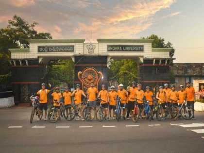 AP: Eastern Naval Command hold bicycle rally to create awareness on environmental protection | AP: Eastern Naval Command hold bicycle rally to create awareness on environmental protection