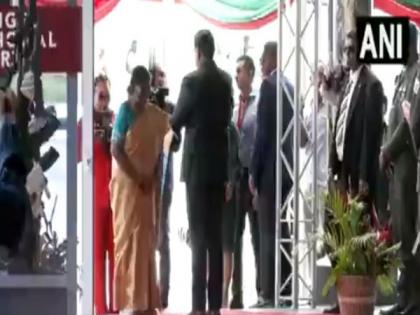 President Droupadi Murmu arrives in Suriname, to hold meeting with President Chandrikapersad Santokhi | President Droupadi Murmu arrives in Suriname, to hold meeting with President Chandrikapersad Santokhi