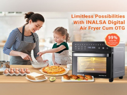 INALSA Introduces the Versatile Aero Crisp 15 Litre Air Fryer Oven: Revolutionizing Healthy and Convenient Cooking at Home | INALSA Introduces the Versatile Aero Crisp 15 Litre Air Fryer Oven: Revolutionizing Healthy and Convenient Cooking at Home