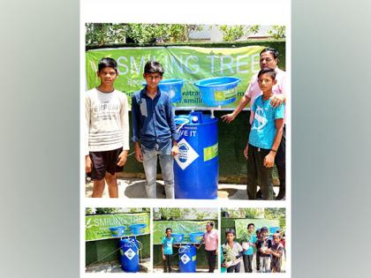 World Environment Day Smiling Tree promotes Water Conservation by displaying a demo model for water harvesting | World Environment Day Smiling Tree promotes Water Conservation by displaying a demo model for water harvesting