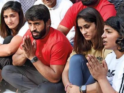 "Will quit jobs if its an obstacle in our way to justice": Wrestlers protesting against WFI chief Brij Bhushan Singh | "Will quit jobs if its an obstacle in our way to justice": Wrestlers protesting against WFI chief Brij Bhushan Singh