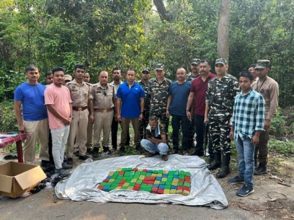 Assam: Karbi Anglong Police seizes 1.1 kg heroin at Nambor Forest bridge, arrests one person | Assam: Karbi Anglong Police seizes 1.1 kg heroin at Nambor Forest bridge, arrests one person