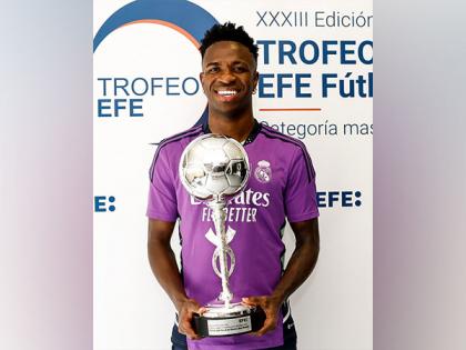 Real Madrid's Vinicius Junior wins EFE Trophy for the Best Ibero-American player | Real Madrid's Vinicius Junior wins EFE Trophy for the Best Ibero-American player