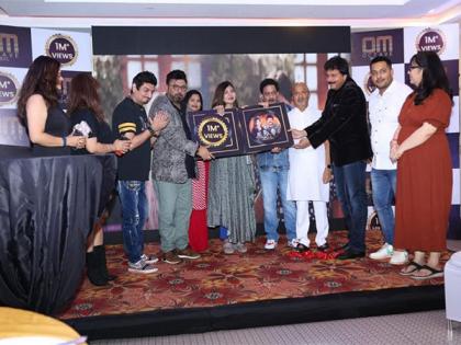 As the song Sapne Jo Dekhe They crossed 1 Million mark, The grand success party was held in Mumbai | As the song Sapne Jo Dekhe They crossed 1 Million mark, The grand success party was held in Mumbai