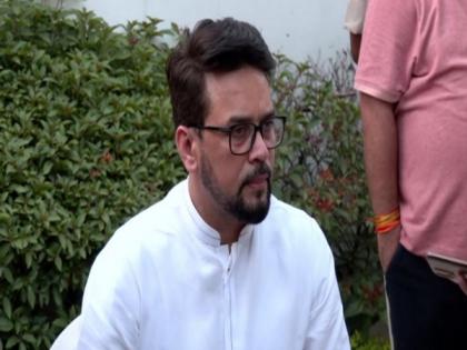 Probe against Brij Bhushan to be completed by June 15; WFI polls by June 30: Anurag Thakur after meeting wrestlers | Probe against Brij Bhushan to be completed by June 15; WFI polls by June 30: Anurag Thakur after meeting wrestlers Probe against Brij Bhushan to be completed by June 15; WFI polls by June 30: Anurag Thakur after meeting wrestlers | Probe against Brij Bhushan to be completed by June 15; WFI polls by June 30: Anurag Thakur after meeting wrestlers