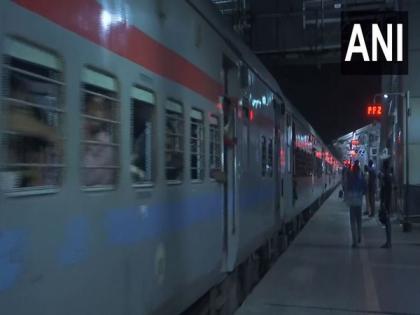 After resuming services, Coromandel Express reaches Balasore railway station | After resuming services, Coromandel Express reaches Balasore railway station