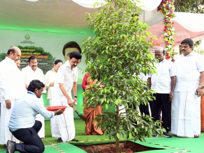 Tamil Nadu CM Stalin launches mass tree planting drive | Tamil Nadu CM Stalin launches mass tree planting drive