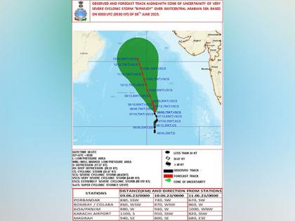 Very severe cyclonic storm Biparjoy to intensify, move northwards: IMD | Very severe cyclonic storm Biparjoy to intensify, move northwards: IMD