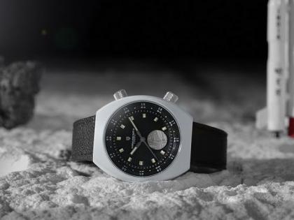 Bangalore Watch Company Pays Tribute to ISRO's Chandrayaan Missions with a Watch Containing an Outer Space Meteorite Stone | Bangalore Watch Company Pays Tribute to ISRO's Chandrayaan Missions with a Watch Containing an Outer Space Meteorite Stone