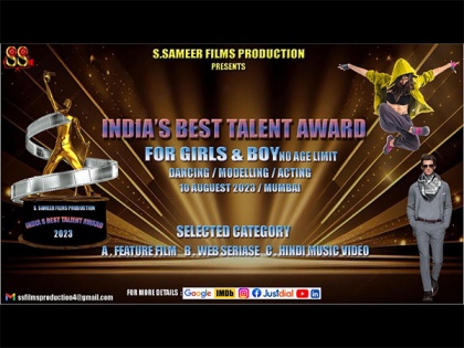 S.Sameer Films Production Presents "India's Best Talent Award" | S.Sameer Films Production Presents "India's Best Talent Award"