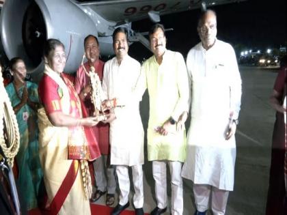 President Droupadi Murmu receives grand welcome after successful two-nation tour | President Droupadi Murmu receives grand welcome after successful two-nation tour President Droupadi Murmu receives grand welcome after successful two-nation tour | President Droupadi Murmu receives grand welcome after successful two-nation tour