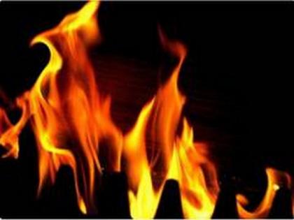 Maharashtra: Fire breaks out in Wada area of Palghar district | Maharashtra: Fire breaks out in Wada area of Palghar district
