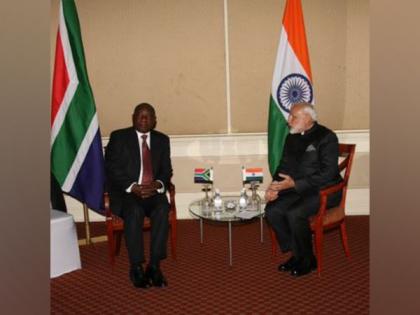 PM Modi discusses cooperation in BRICS with South African President Ramaphosa during telephone conversation | PM Modi discusses cooperation in BRICS with South African President Ramaphosa during telephone conversation
