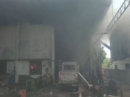 Three injured as fire breaks out at engineering unit in Telangana's Sangareddy | Three injured as fire breaks out at engineering unit in Telangana's Sangareddy