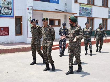 Maj Gen PS Sehrawat visits NCC group headquarters, Srinagar | Maj Gen PS Sehrawat visits NCC group headquarters, Srinagar