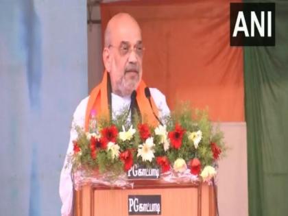 In Chennai, Amit Shah takes '3G, 4G' jibe at DMK-Congress rule | In Chennai, Amit Shah takes '3G, 4G' jibe at DMK-Congress rule